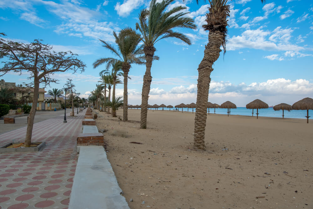 Ain Sokhna beachfront near Cairo