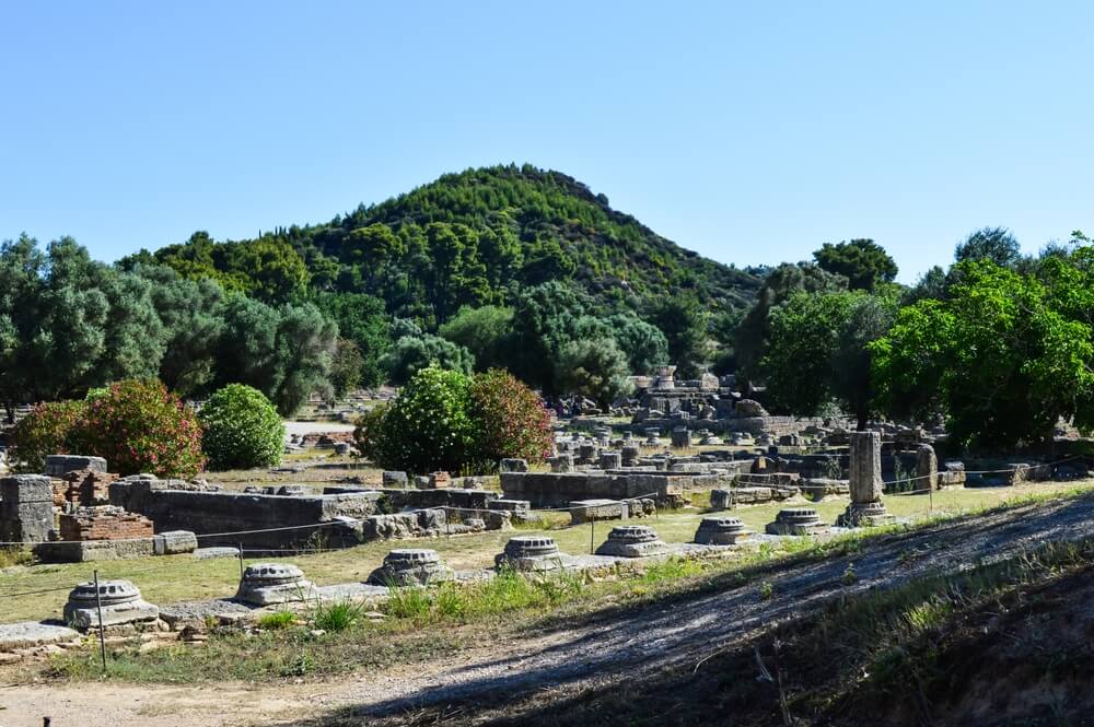 ruins of Olympia, Greece