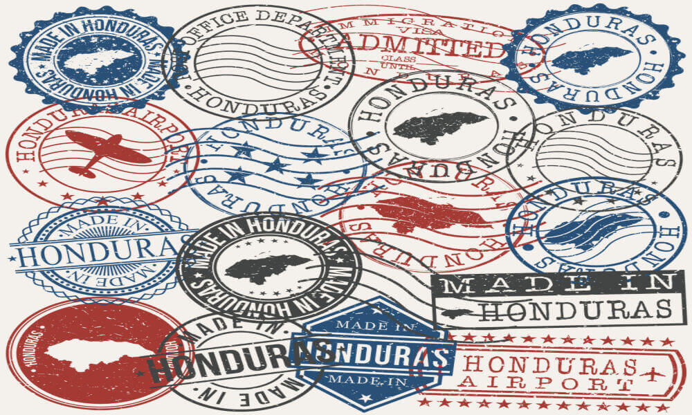 honduras passport stamps