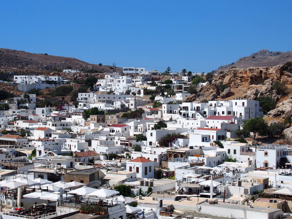 Afandou Village in Rhodes Greece