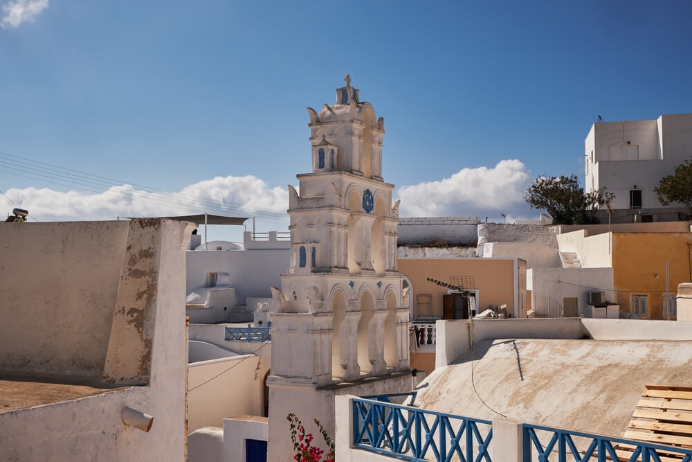 old village of Santorini