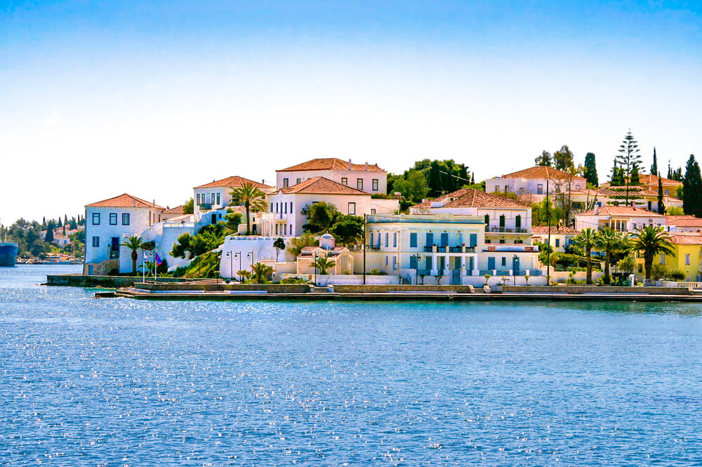 Spetses island near Athens