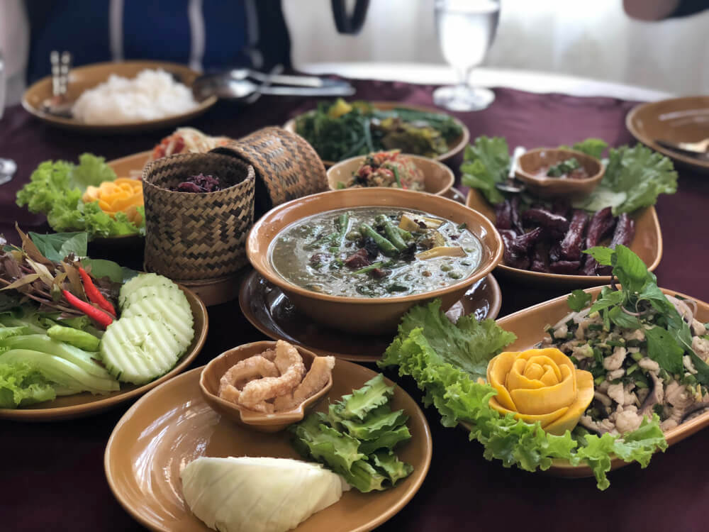 traditional food in Laos