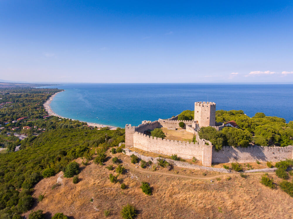 view of Larissa City in Greece