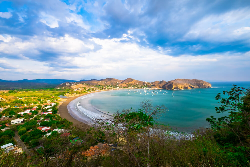 Nicaragua coastal view