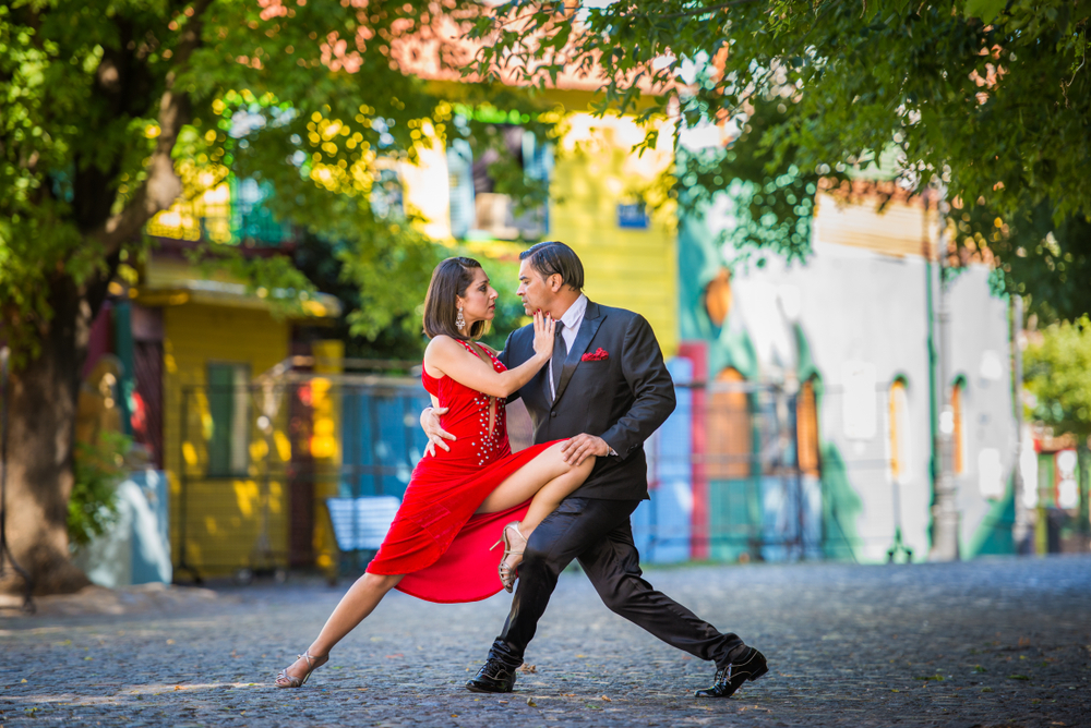 tango dancers in Buenos Aires Argentina