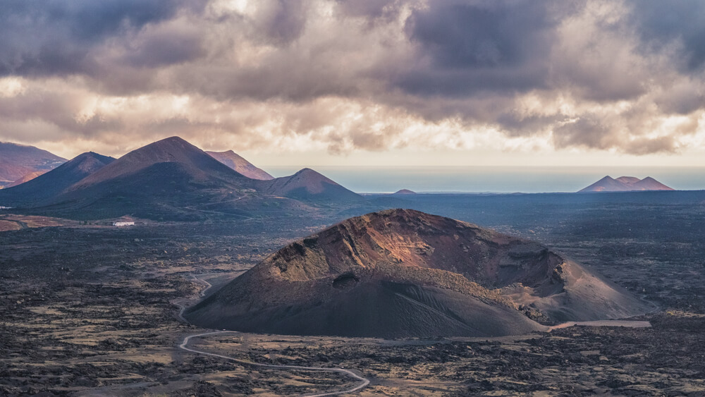 Volcanoes in Lanzarote