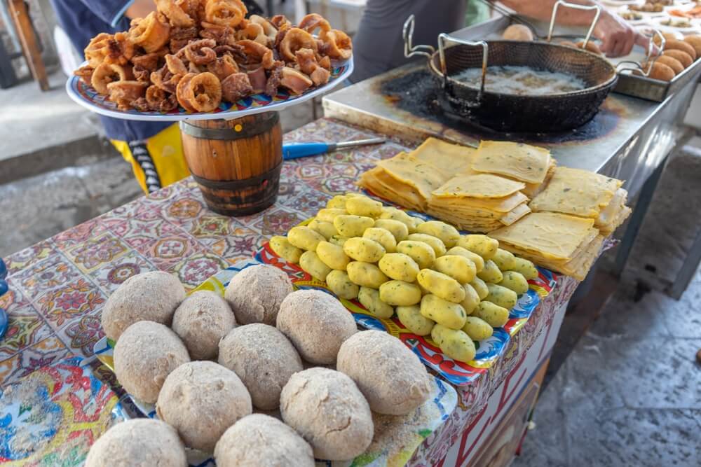 fried street food in Italy