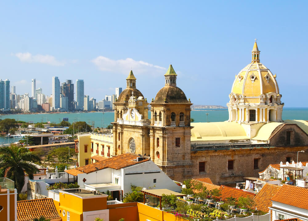 Cartagena a Caribbean city in Colombia