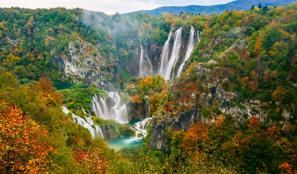 UNESCO Plitvice Lakes National Park in Croatia