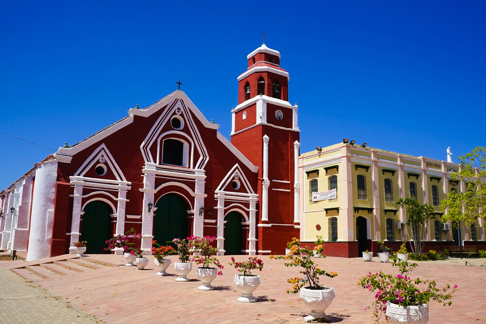 Santa Cruz de Mompox a small city in colombia