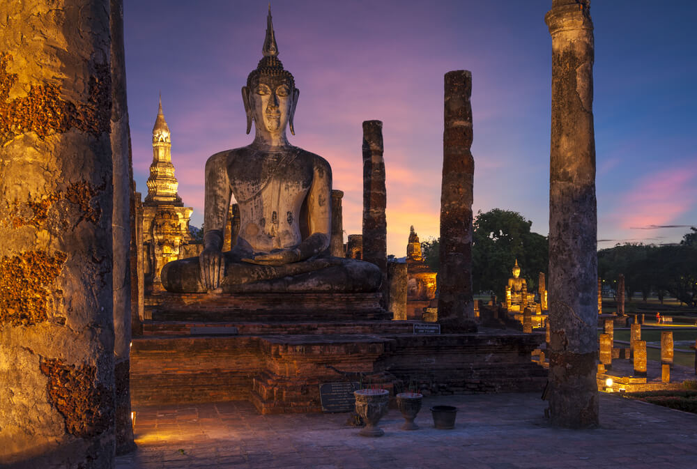 Sukothai temples in northern Thailand