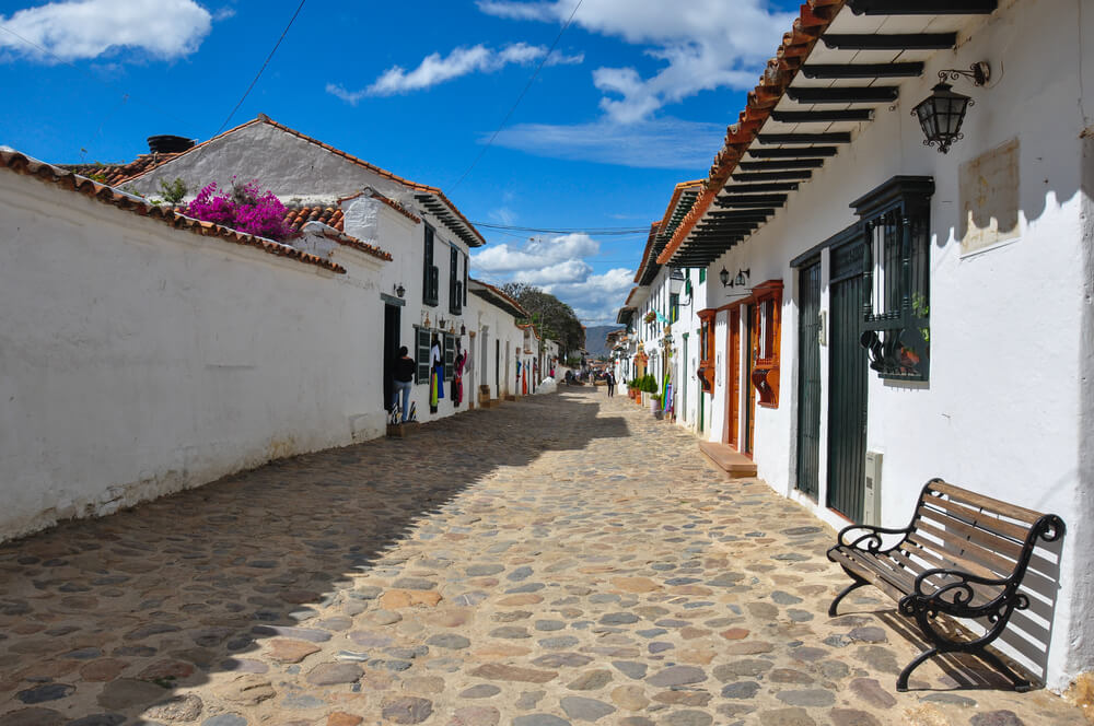 Villa de Leyva Colombia white city