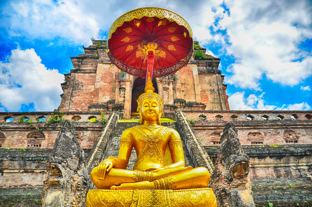 Wat Chedi Luang Chiang Mai Thailand