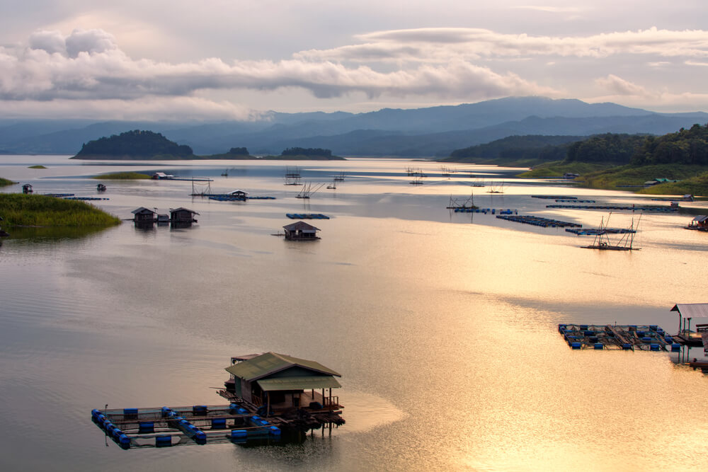 fishing village in northern Thailand