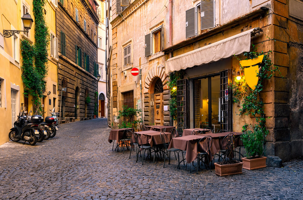 restaurant in italy