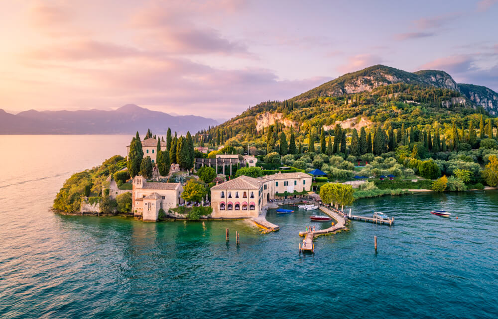 seaside Italian town