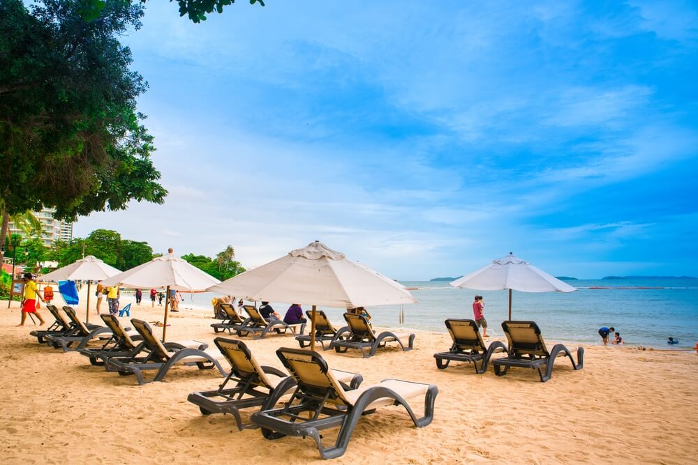 Krating Lai Beach Pattaya Thailand