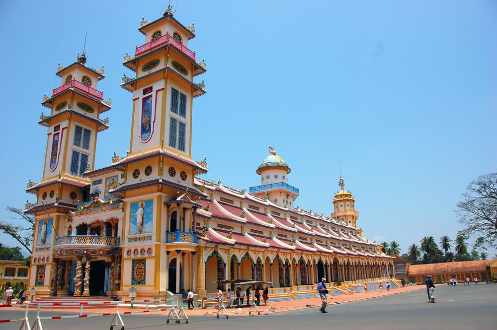 Tây Ninh Holy See temple in Southeast Asia