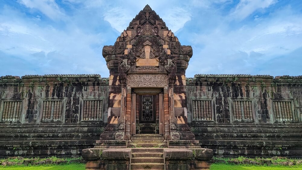 Vat Phou temple in Laos