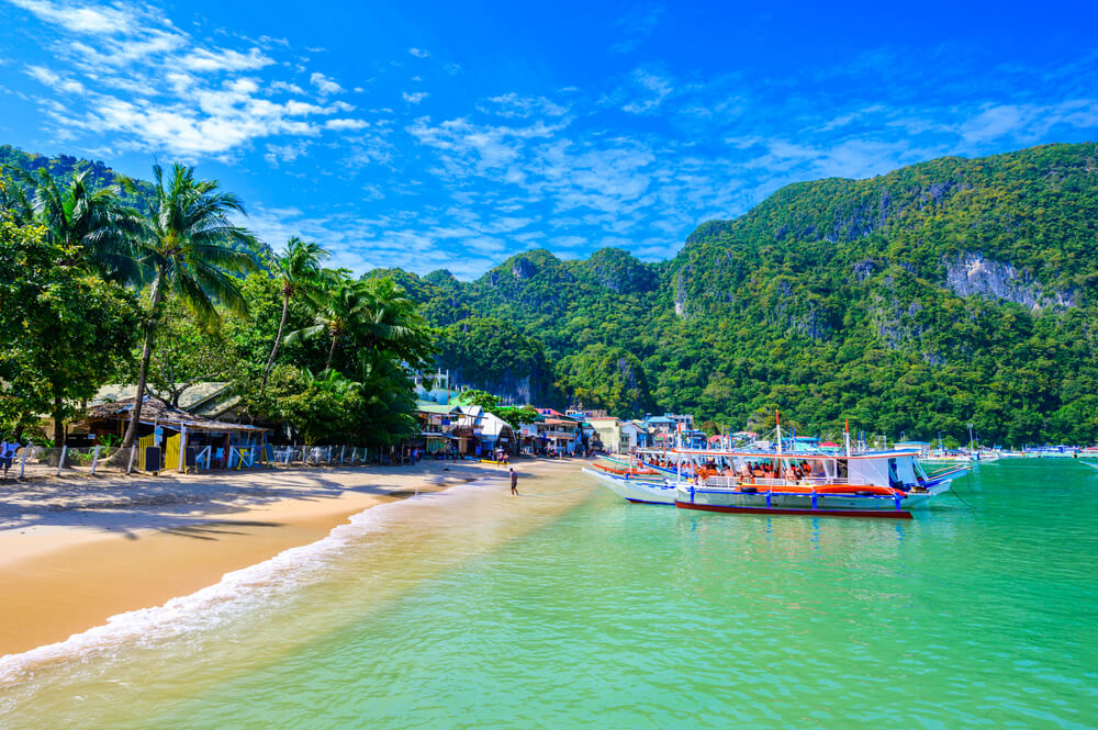 Boats in EL Nido