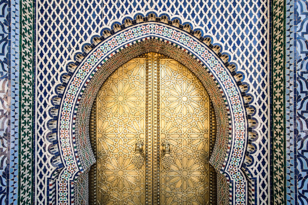 details of palace doors 