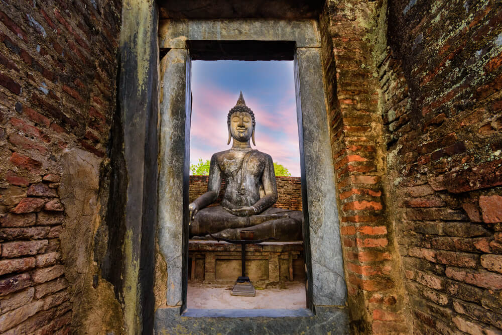 doorway to Buddha Sukhothai Historical Park