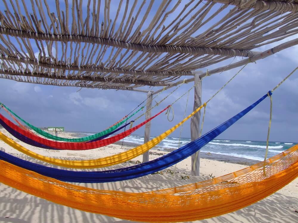 hammocks in Cozumel