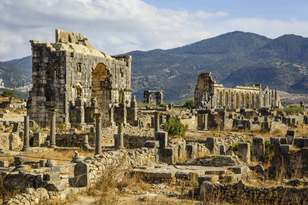 ruins of Volubilis a UNESCO world heritage site