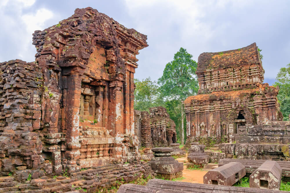 temple ruins at My Son Da Nang day trip