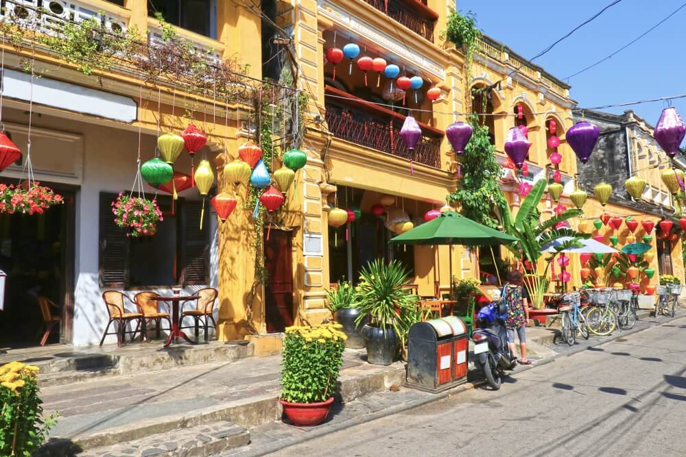 yellow street of Hoi An 