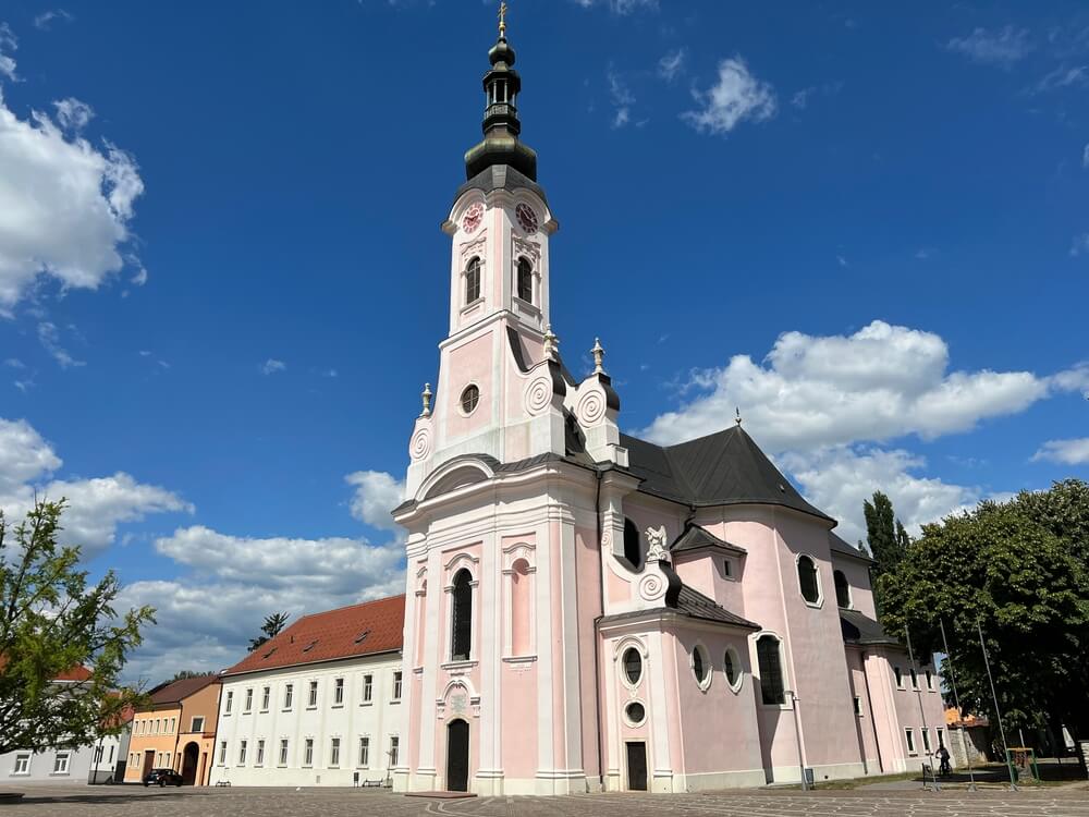 Požega Church in Slavonia Croatia