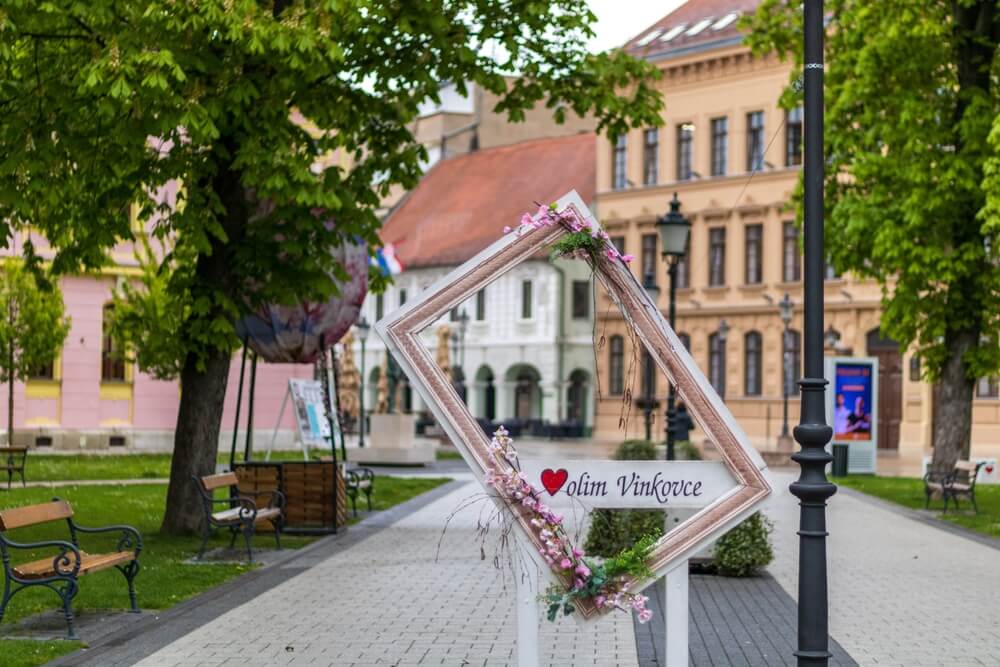 Vinkovci city in Slavonia Croatia