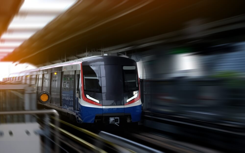 fast train in Thailand