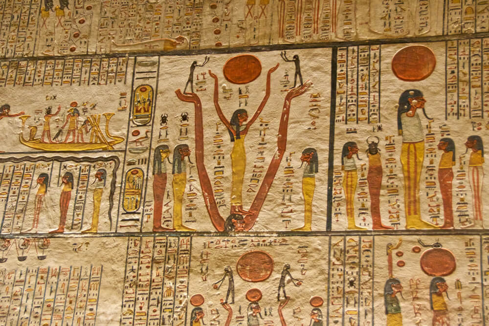 hieroglyphics in Egypt