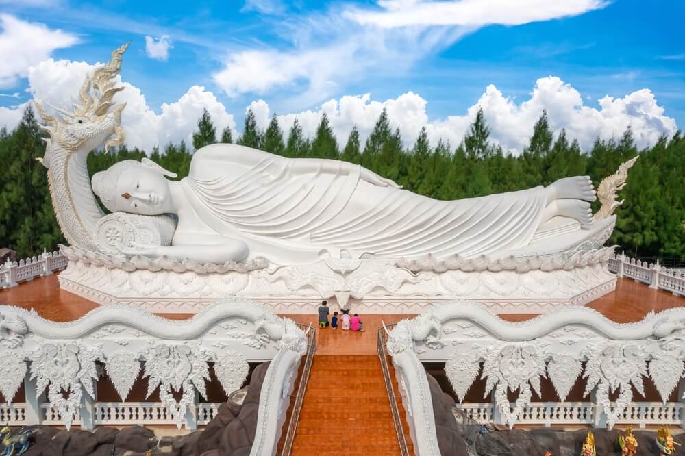 reclining Buddha near Bangkok