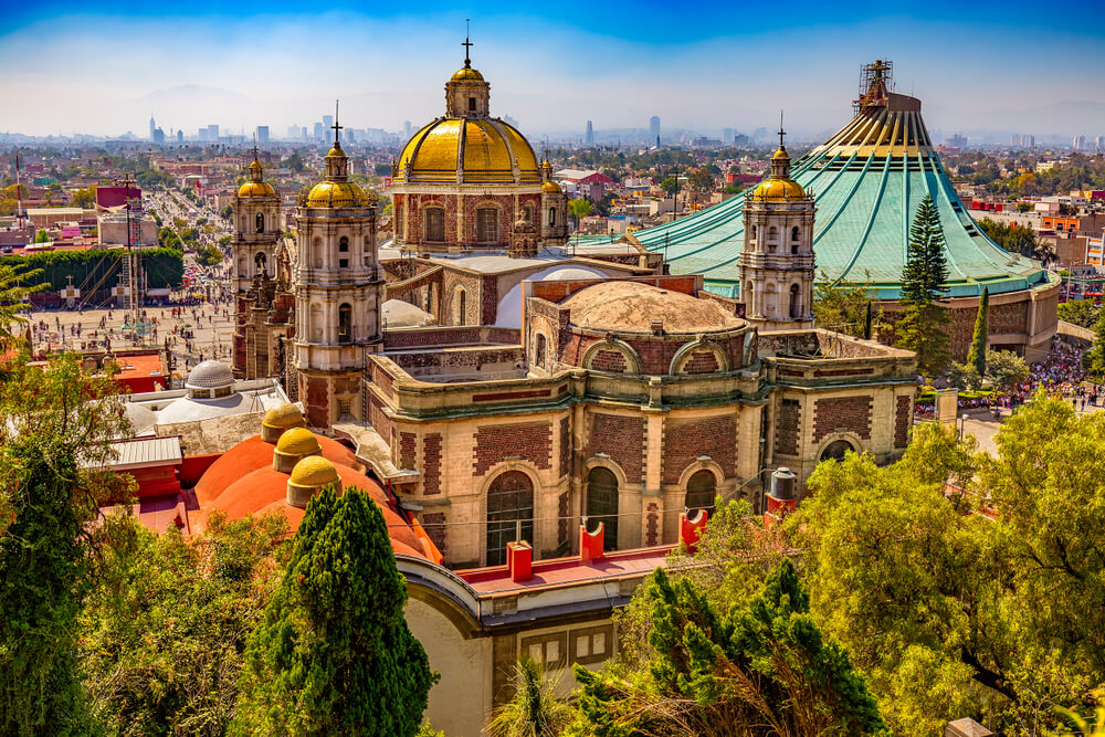 skyline of Mexico City