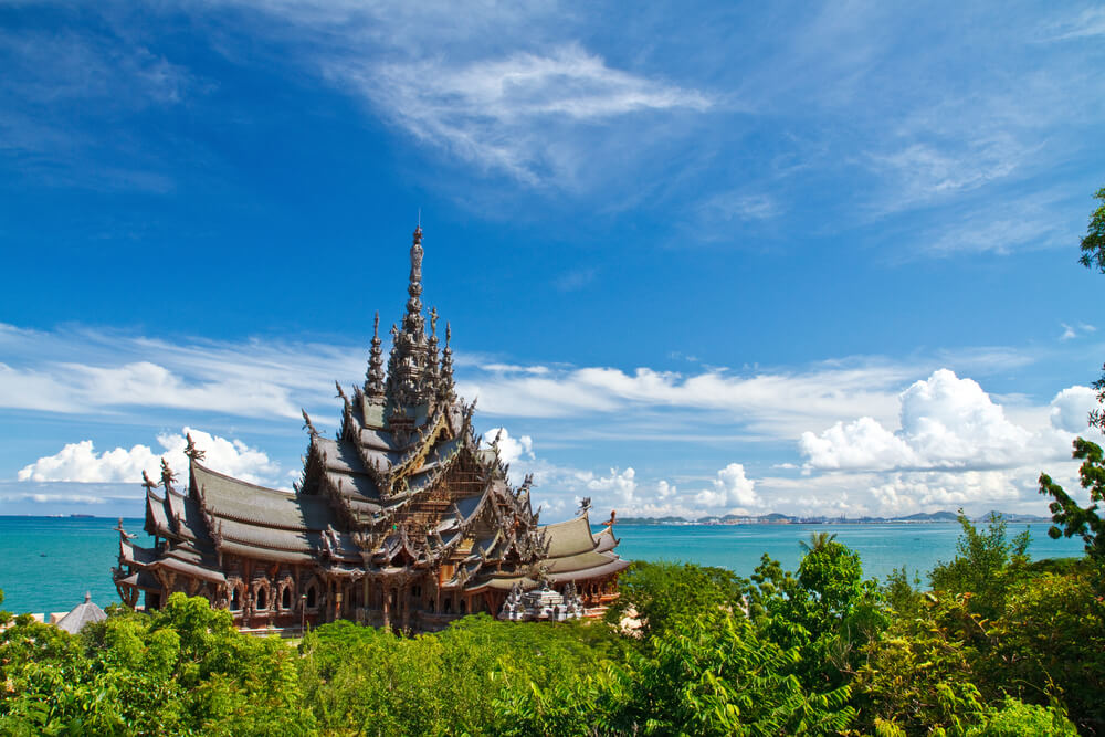 temple in Pattaya, Thailand