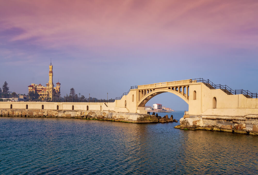 Alexandria bridge is a day trip from Cairo