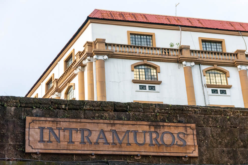 Intramuros sign