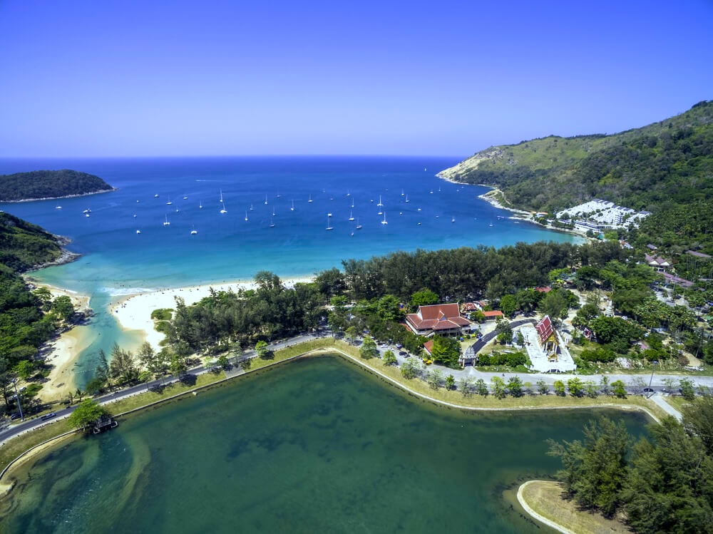 Nai Harn Lake running trail in Phuket