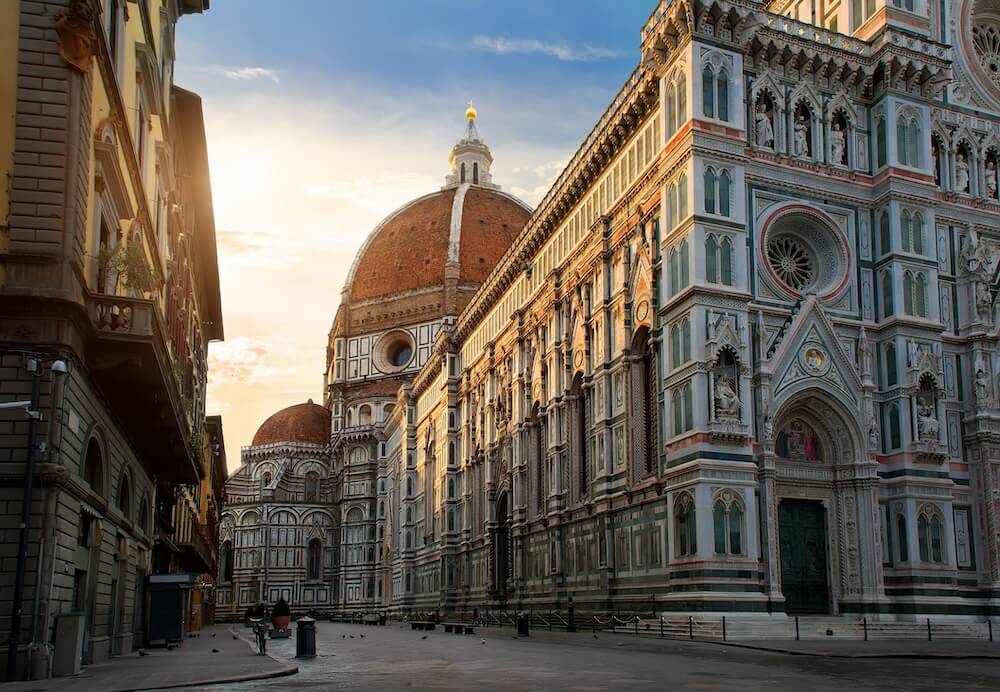 Street in Florence Tuscany