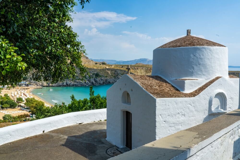 chapel in St. Paul's Bay Lindos