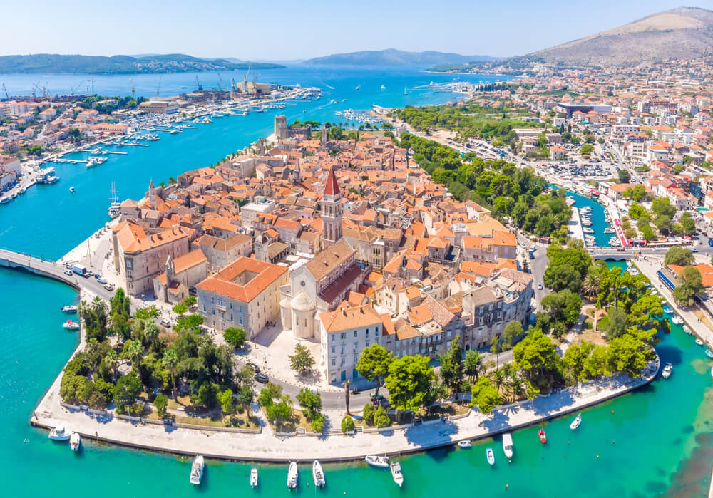town near Split Croatia