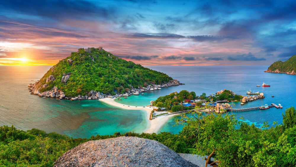 sunset in Koh Tao