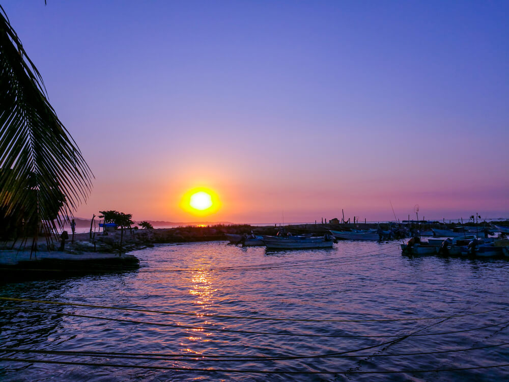 sunset in Punta Mita 